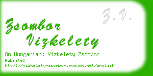 zsombor vizkelety business card